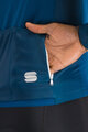 SPORTFUL Langarm Fahrradtrikot für den Winter - SRK THERMAL - Blau