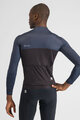 SPORTFUL Langarm Fahrradtrikot für den Winter - PISTA THERMAL - Schwarz/Blau