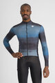 SPORTFUL Langarm Fahrradtrikot für den Winter - FLOW SUPERGIARA THERMAL - Blau