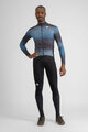 SPORTFUL Langarm Fahrradtrikot für den Winter - FLOW SUPERGIARA THERMAL - Blau