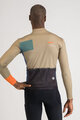 SPORTFUL Langarm Fahrradtrikot für den Winter - BREAKOUT SUPERGIARA THERMAL - Grün/Blau/Orange