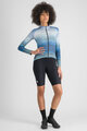 SPORTFUL Langarm Fahrradtrikot für den Winter - FLOW SUPERGIARA THERMAL W - Blau