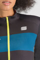 SPORTFUL Langarm Fahrradtrikot für den Winter - BREAKOUT SUPERGIARA THERMAL W - Schwarz/Blau
