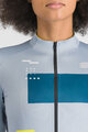 SPORTFUL Langarm Fahrradtrikot für den Winter - BREAKOUT SUPERGIARA THERMAL W - Grau/Blau