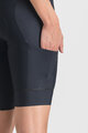 SPORTFUL Kurze Fahrradhose mit Trägern - GIARA 2 W - Schwarz