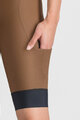 SPORTFUL Kurze Fahrradhose mit Trägern - GIARA 2 W - Braun