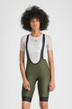 SPORTFUL Kurze Fahrradhose mit Trägern - GIARA 2 W - Grün