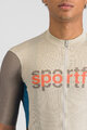 SPORTFUL Kurzarm Fahrradtrikot - SUPERGIARA LOGO - Grau