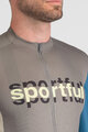 SPORTFUL Kurzarm Fahrradtrikot - SUPERGIARA LOGO - Blau/Grau