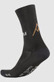 SPORTFUL Klassische Fahrradsocken - RIDE DOLOMITES - Schwarz/Gelb