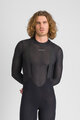 SPORTFUL Langarm Fahrrad-Shirt - WINTER LAYER - Schwarz