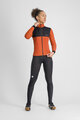 SPORTFUL Fahrrad-Thermojacke - SUPERGIARA 2 W - Orange/Schwarz