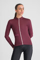 SPORTFUL Langarm Fahrradtrikot für den Winter - CLASSIC THERMAL W - bordeaux
