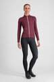 SPORTFUL Langarm Fahrradtrikot für den Winter - CLASSIC THERMAL W - bordeaux