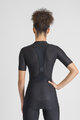 SPORTFUL Kurzarm Fahrrad-Shirt - WINTER LAYER W - Schwarz