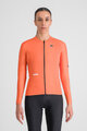 SPORTFUL Langarm Fahrradtrikot für den Winter - SUPERNOVA THERMAL W - Orange