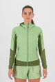 KARPOS Winddichte Fahrradjacke - LAVAREDO W - Grün/Hellgrün