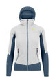 KARPOS Winddichte Fahrradjacke - LAVAREDO W - Weiß/Blau