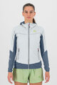 KARPOS Winddichte Fahrradjacke - LAVAREDO W - Weiß/Blau