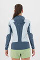 KARPOS Winddichte Fahrradjacke - LAVAREDO W - Weiß/Blau