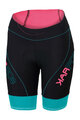 KARPOS Fahrradshorts ohne Träger - VERVE - Schwarz/Türkis