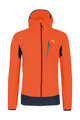 KARPOS Winddichte Fahrradjacke - LOT EVO - Orange/Schwarz