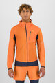 KARPOS Winddichte Fahrradjacke - LOT EVO - Orange/Schwarz