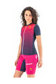 KARPOS Kurzarm Fahrradtrikot - VERVE EVO W - Blau/Rosa