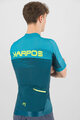 KARPOS Kurzarm Fahrradtrikot - GREEN FIRE - Blau