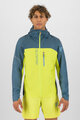 KARPOS wasserfeste Jacke - LAVAREDO RAIN EVO - Gelb/Blau
