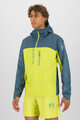 KARPOS wasserfeste Jacke - LAVAREDO RAIN EVO - Gelb/Blau