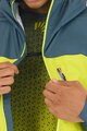 KARPOS wasserfeste Jacke - LAVAREDO RAIN EVO - Gelb/Blau
