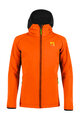 KARPOS Winddichte Fahrradjacke - LAVAREDO KID WINTER - Orange/Schwarz