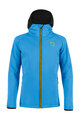 KARPOS Winddichte Fahrradjacke - LAVAREDO KID WINTER - Blau/Schwarz