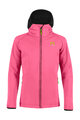 KARPOS Winddichte Fahrradjacke - LAVAREDO KID WINTER - Rosa/Schwarz