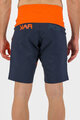 KARPOS Fahrradshorts ohne Träger - VAL DI DENTRO - Blau/Orange