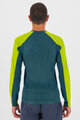 KARPOS Langarm Fahrrad-Shirt - LAVAREDO - Grün/Gelb