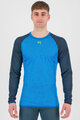 KARPOS Langarm Fahrrad-Shirt - DINAMICO OCTA - Blau