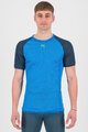KARPOS Kurzarm Fahrrad-Shirt - DINAMICO OCTA - Blau