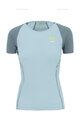 KARPOS Kurzarm Fahrrad-Shirt - LAVAREDO EVO W - Blau/Grau