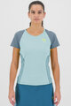 KARPOS Kurzarm Fahrrad-Shirt - LAVAREDO EVO W - Blau/Grau