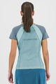 KARPOS Kurzarm Fahrrad-Shirt - LAVAREDO EVO W - Blau/Grau