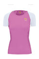 KARPOS Kurzarm Fahrrad-Shirt - LAVAREDO EVO W - Rosa/Weiß