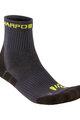 KARPOS Klassische Fahrradsocken - LAVAREDO QUARTER - Schwarz