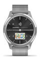 GARMIN Smartwatch - VIVOMOVE LUXE - Silber