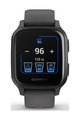 GARMIN Smartwatch - VENU SQ - Anthrazit