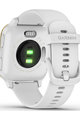 GARMIN Smartwatch - VENU SQ - Weiß/Gold