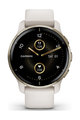 GARMIN Smartwatch - VENU 2 PLUS - Elfenbein/Gold
