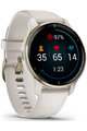 GARMIN Smartwatch - VENU 2 PLUS - Elfenbein/Gold
