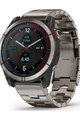 GARMIN Smartwatch - QUATIX 7X - Silber